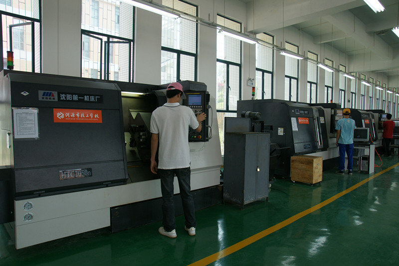 八刀位數(shù)控車床實訓室