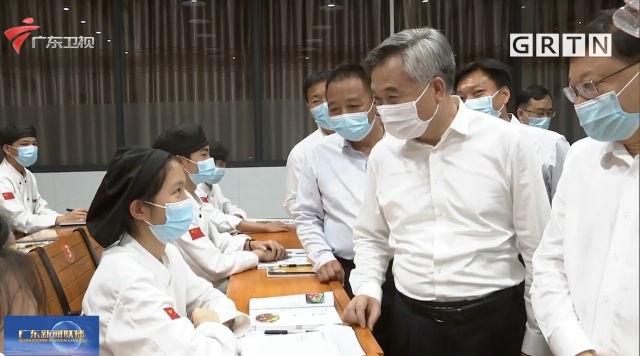 廣東省委書記李希、省長王偉中